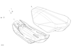 2018 Fits Ski-Doo Freeride 850 E-TEC Cover-Seat, OEM Part # 510006505
